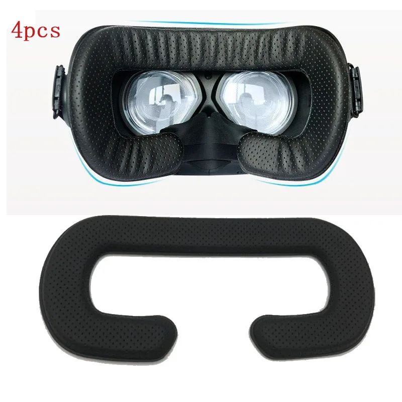 4pcs Face Pad Cushion Foam Cover Leather Mat Eye Mask Replacement for HTC Vive VR 3d Glasses 6mm 210*110cm
4pcs Face Pad Cushion Foam Cover Leather Mat Eye Mask Replacement for HTC Vive VR 3d Glasses 6mm 210*110cm