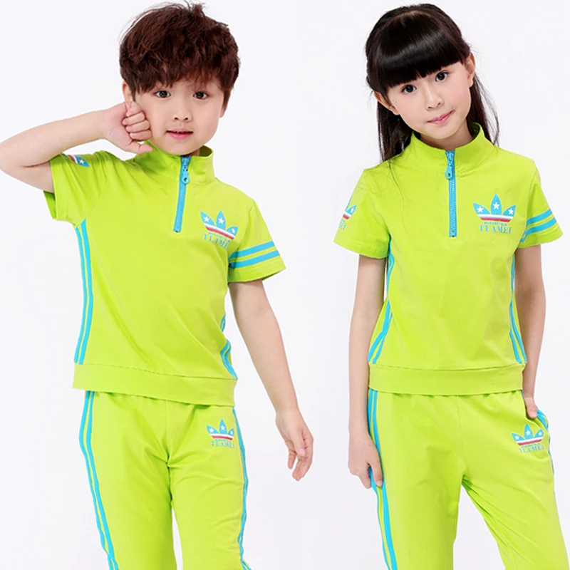 Children Boys School Uniforms Printing T-shirts+Skirt/pants Set Girls Summer Camp Leisure Suit Gym Tracksuit Sport Suit
Children Boys School Uniforms Printing T-shirts+Skirt/pants Set Girls Summer Camp Leisure Suit Gym Tracksuit Sport Suit