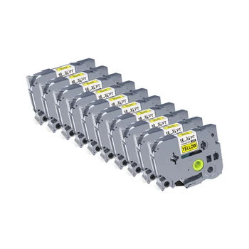 10 packs 18mm Black on Yellow Label Tapes for Brother TZ2-641 TZe641 Label Tape Compatible for Brother p-touch Label Printers
10 packs 18mm Black on Yellow Label Tapes for Brother TZ2-641 TZe641 Label Tape Compatible for Brother p-touch Label Printers