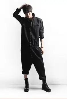 S-6XL!Korean version of the tide men's 2017 new personalized fashion plus size jumpsuit trousers stage tide
S-6XL!Korean version of the tide men's 2017 new personalized fashion plus size jumpsuit trousers stage tide