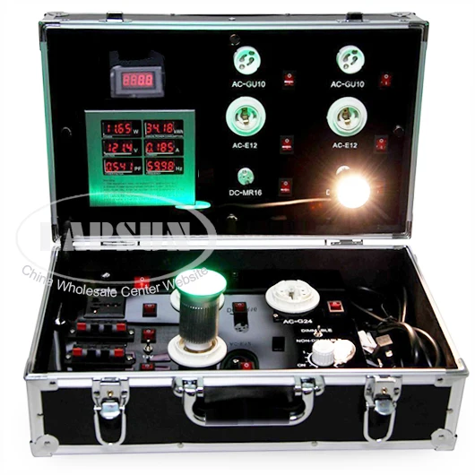 0~110V ~ 220V AC LED Light Aluminum Lighting Trolley Demo / Test / Display Case LED Demo Case Show Case with Power Meter
0~110V ~ 220V AC LED Light Aluminum Lighting Trolley Demo / Test / Display Case LED Demo Case Show Case with Power Meter