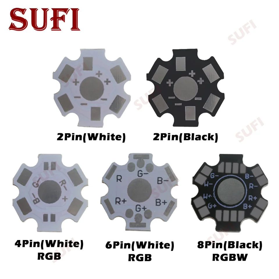 50Pcs High Power 1W 3W 5W LED Heat Sink Aluminum Base Plate PCB Board 20mm RGB RGBW DIY Star Heatsink Kit For 1 3 5 W Watt LEDs
50Pcs High Power 1W 3W 5W LED Heat Sink Aluminum Base Plate PCB Board 20mm RGB RGBW DIY Star Heatsink Kit For 1 3 5 W Watt LEDs