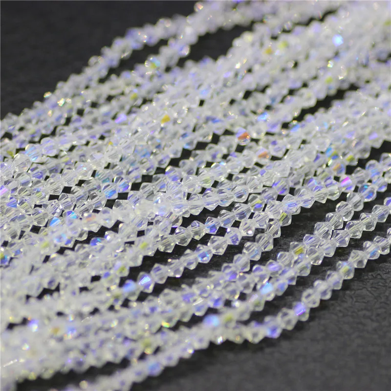 4mm AAA AB color Shining Loose Bicone Glass Bead Charms Spacer Crystal Craft Beads DIY Bracelet Making Accessories joyeria
4mm AAA AB color Shining Loose Bicone Glass Bead Charms Spacer Crystal Craft Beads DIY Bracelet Making Accessories joyeria