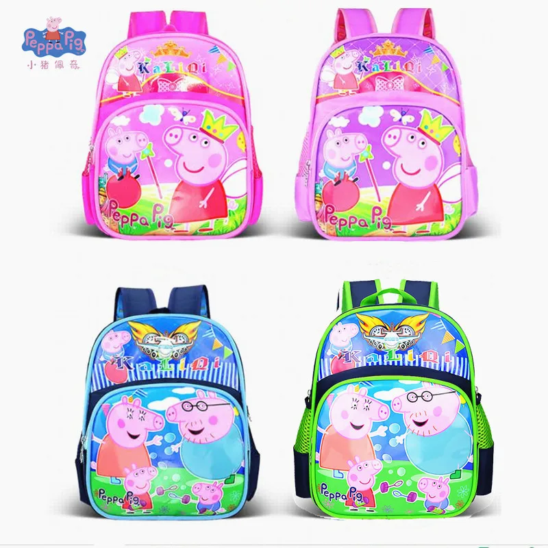 New Peppa Pig Backpack George Bag Fashion Cute Cartoon Character Kindergarten Kawaii Bag Backpack Boy Girl Christmas Gift
New Peppa Pig Backpack George Bag Fashion Cute Cartoon Character Kindergarten Kawaii Bag Backpack Boy Girl Christmas Gift
