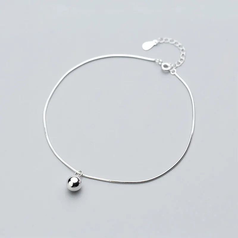 925 Sterling Silver Anklets for Women Simple Bead Snake Chain Anklet Bracelet Barefoot Sandals Beach Foot Jewelry Accessories
925 Sterling Silver Anklets for Women Simple Bead Snake Chain Anklet Bracelet Barefoot Sandals Beach Foot Jewelry Accessories