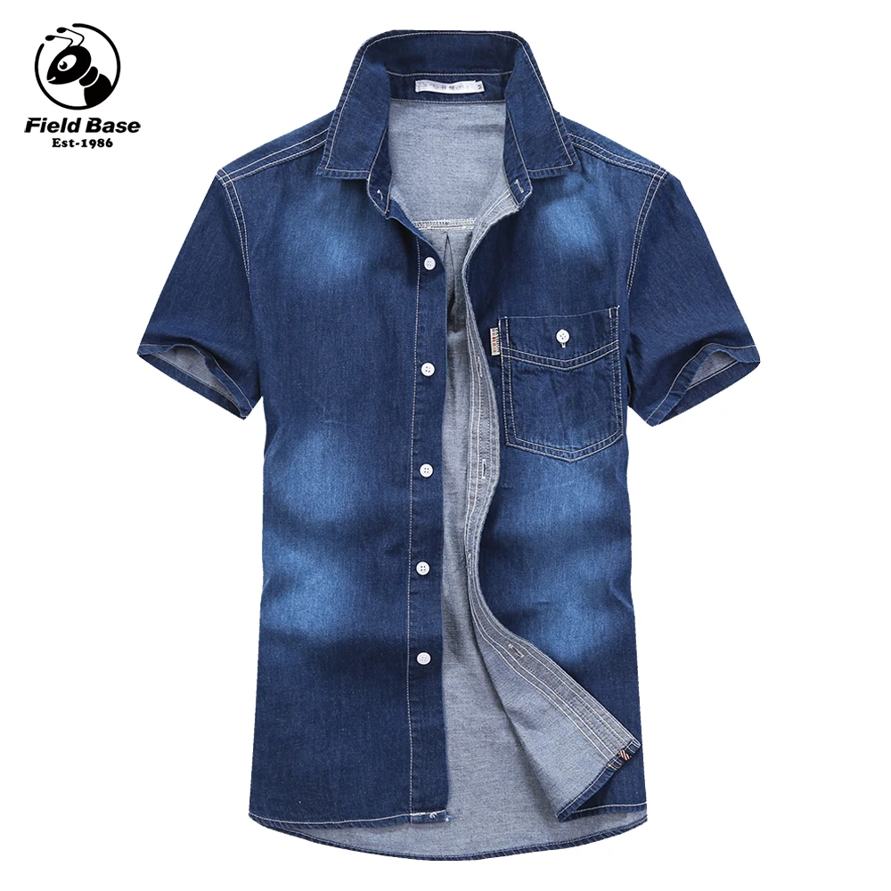 polo shirts denim