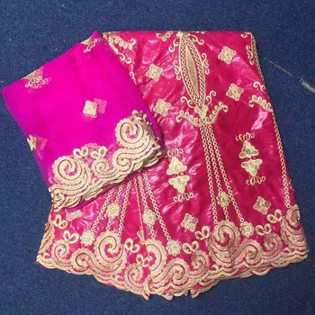 African Swiss Voile Lace Fabric 2019 New Design Top Quality Bazin Riche Getzner Brocade 5Yards+2Yards New Embroidery Tulle Lace
African Swiss Voile Lace Fabric 2019 New Design Top Quality Bazin Riche Getzner Brocade 5Yards+2Yards New Embroidery Tulle Lace