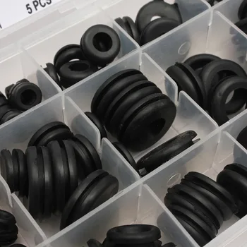 Newest125pcs Rubber Grommet Kit for Protects Wire,cable and Hose Custom Part Rubber Seal Assortment Set Plumbing Gasket Seal Kit
Newest125pcs Rubber Grommet Kit for Protects Wire,cable and Hose Custom Part Rubber Seal Assortment Set Plumbing Gasket Seal Kit