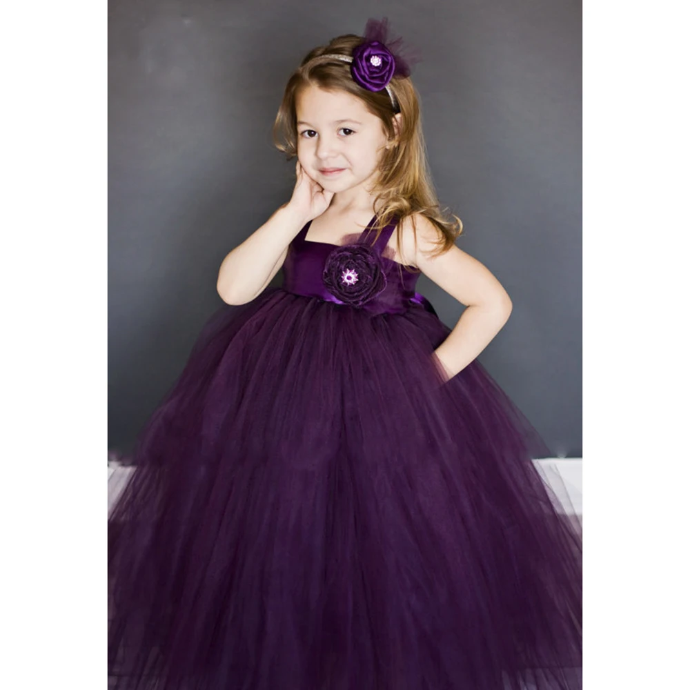 New Design Flower tutu Dresses For Wedding Cute Princess Flower Plum Tutu Dress for Flower Girls Clothes robe fille enfant
New Design Flower tutu Dresses For Wedding Cute Princess Flower Plum Tutu Dress for Flower Girls Clothes robe fille enfant