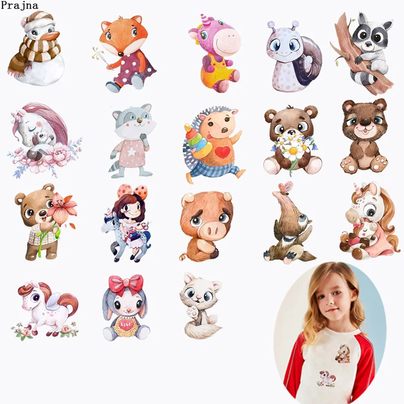 Prajna Unicorn Rabbit Patches Anime Bear Pig Iron On Transfer For Clothes A-level Washable Cat Fox Heat Thermal Transfer Decor F
Prajna Unicorn Rabbit Patches Anime Bear Pig Iron On Transfer For Clothes A-level Washable Cat Fox Heat Thermal Transfer Decor F