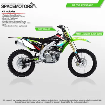 Vinyl decals sticker kit for motorcycle bike KX KLX KXF F 85 100 250 450 2004 05 06 07 08 09 10 11 12 13 14 15 2016 years
Vinyl decals sticker kit for motorcycle bike KX KLX KXF F 85 100 250 450 2004 05 06 07 08 09 10 11 12 13 14 15 2016 years