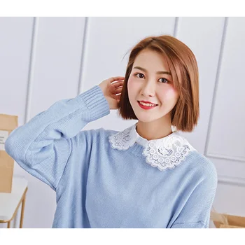 Women Fake Collar Embroidery Adjustable Detachable Half Shirts for Matching Tops XRQ88
Women Fake Collar Embroidery Adjustable Detachable Half Shirts for Matching Tops XRQ88
