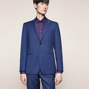 Smart Casual Business Style Suit Groom Tuxedos Wedding Suit Blazer Men 2Pcs (Jacket+Pants) Skinny Single Breasted Men Suit 2018
Smart Casual Business Style Suit Groom Tuxedos Wedding Suit Blazer Men 2Pcs (Jacket+Pants) Skinny Single Breasted Men Suit 2018