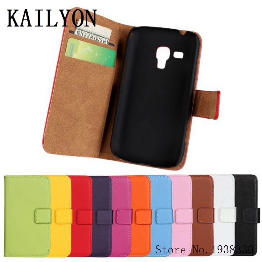 KAILYON Luxury Genuine Leather Wallet Case For Samsung Galaxy Trend Plus S7580 Flip Stand Book Style Phone Cover Bags With Card
KAILYON Luxury Genuine Leather Wallet Case For Samsung Galaxy Trend Plus S7580 Flip Stand Book Style Phone Cover Bags With Card