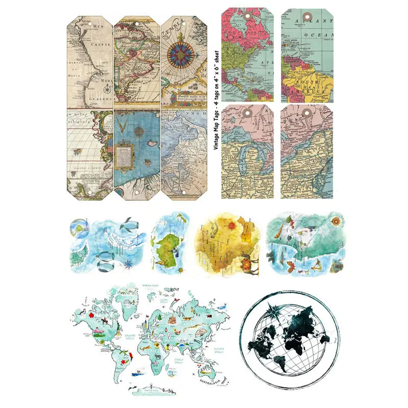 2 pcs/lot Vintage World Map Tag Decoration Mohamm Planner DIY Sticker Pack Post It Notebook Bullet Journal Stickers Scrapbooking
2 pcs/lot Vintage World Map Tag Decoration Mohamm Planner DIY Sticker Pack Post It Notebook Bullet Journal Stickers Scrapbooking