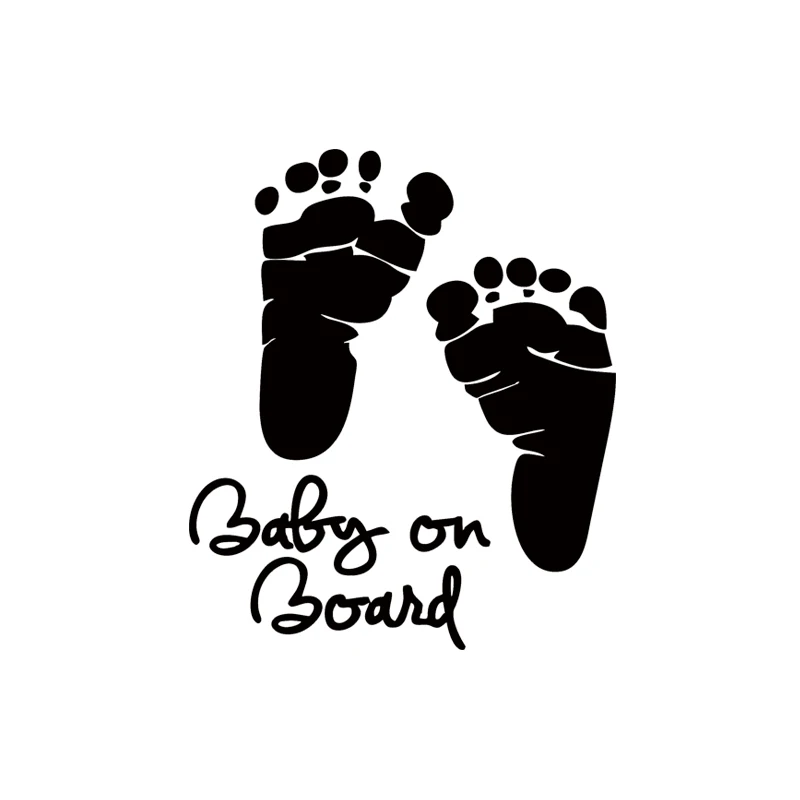 Baby on Board Footprints Lovely Vinyl Decal Window Windshield Jdm Car Stying Sticker
Baby on Board Footprints Lovely Vinyl Decal Window Windshield Jdm Car Stying Sticker