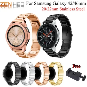 Stainless Steel Strap for Samsung Galaxy Watch 42mm 46mm Band 20mm 22mm Width Wristband for Samsung Gear S3/S2 Watch Bracelet
Stainless Steel Strap for Samsung Galaxy Watch 42mm 46mm Band 20mm 22mm Width Wristband for Samsung Gear S3/S2 Watch Bracelet