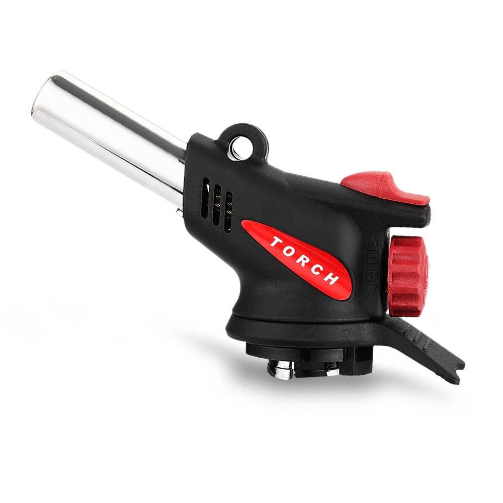 Butane Gas Torch Flamethrower Automatic Fire Flame Gun Ignition Welding Outdoor BBQ Flame Barbecue Stove Camping Equipment
Butane Gas Torch Flamethrower Automatic Fire Flame Gun Ignition Welding Outdoor BBQ Flame Barbecue Stove Camping Equipment