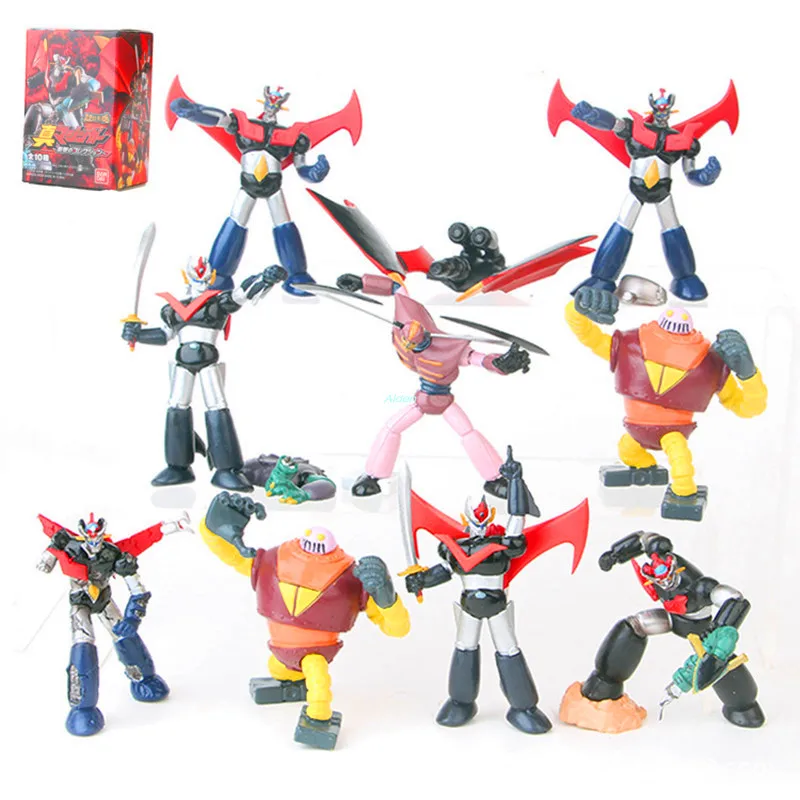10Pcs/set Mazinger Trypticon Universal man Great Mazinger PVC Action Figure Collectible Model Toy L173 8CM
10Pcs/set Mazinger Trypticon Universal man Great Mazinger PVC Action Figure Collectible Model Toy L173 8CM