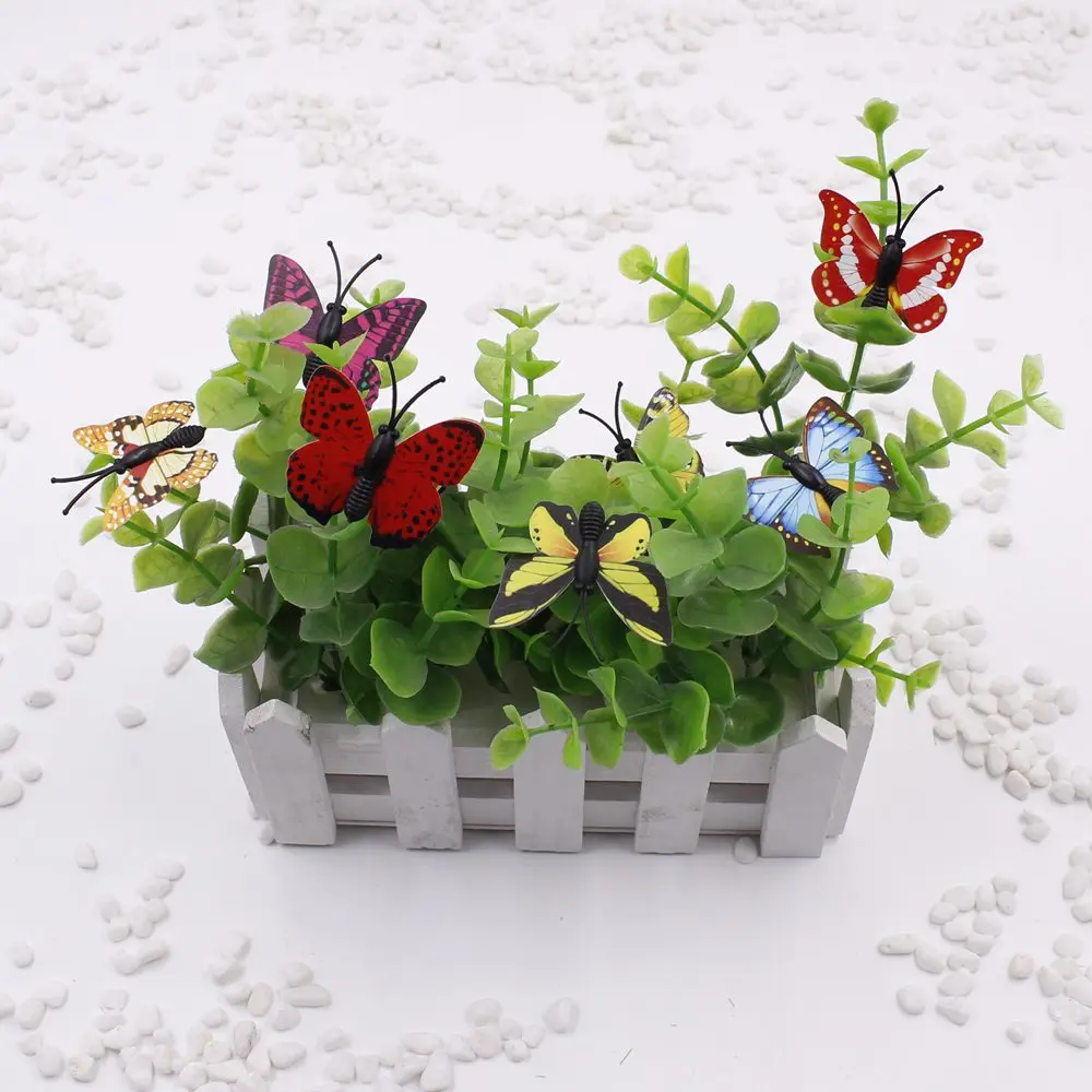 50pcs/lot Plastic 3D Butterfly Handmake Artificial Flower Head Wedding Decoration DIY Wreath Gift Box Scrapbooking Craft Fake Fl
50pcs/lot Plastic 3D Butterfly Handmake Artificial Flower Head Wedding Decoration DIY Wreath Gift Box Scrapbooking Craft Fake Fl