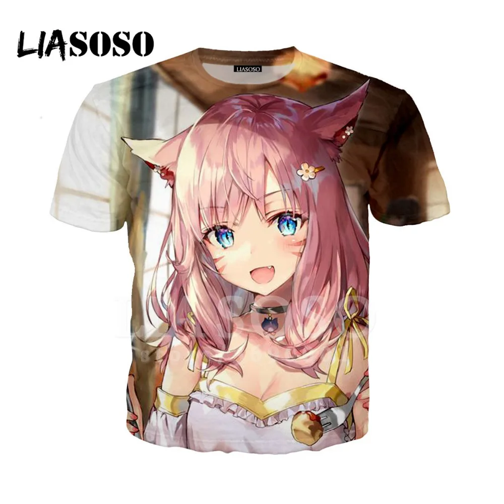 LIASOSO Fashion 3D Print Women Men Anime K NEKO Kawaii Girl Tshirt Summer T-shirt Hip Hop Pullover Cool Short Sleeve X1311
LIASOSO Fashion 3D Print Women Men Anime K NEKO Kawaii Girl Tshirt Summer T-shirt Hip Hop Pullover Cool Short Sleeve X1311