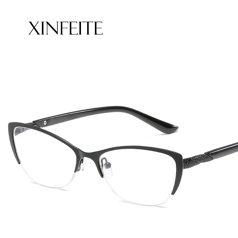Xinfeite reading glasses Fashion personality women's metal frame cat's eye prevent fatigue ccomfortable X4
Xinfeite reading glasses Fashion personality women's metal frame cat's eye prevent fatigue ccomfortable X4