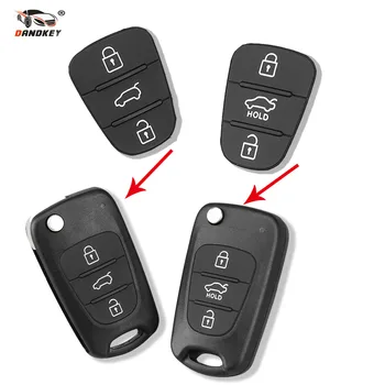 Dandkey 3 Buttons Remote Key Fob Case Rubber Pad For Hyundai I10 I20 I30 IX35 For Kia K2 K5 Rio Sportage Flip Key
Dandkey 3 Buttons Remote Key Fob Case Rubber Pad For Hyundai I10 I20 I30 IX35 For Kia K2 K5 Rio Sportage Flip Key