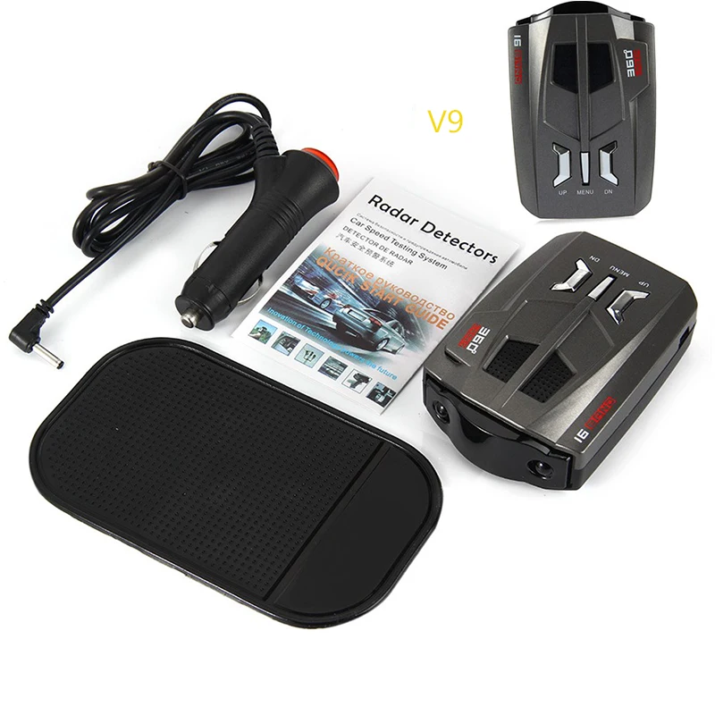 V9 Car Detector 360 Degrees Speed Laser Radar Detector 16 Bands Support Voice Alert Warning for Truck Vehicle XL-133
V9 Car Detector 360 Degrees Speed Laser Radar Detector 16 Bands Support Voice Alert Warning for Truck Vehicle XL-133