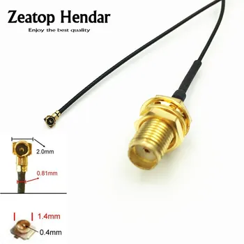 100Pcs MHF4 IPX IPEX MHFIV to SMA /RP-SMA Female Jack RF Jumper Cable 4th OD0.81mm for PCI WIFI Card Router 10cm 15cm 20cm 30cm 
100Pcs MHF4 IPX IPEX MHFIV to SMA /RP-SMA Female Jack RF Jumper Cable 4th OD0.81mm for PCI WIFI Card Router 10cm 15cm 20cm 30cm