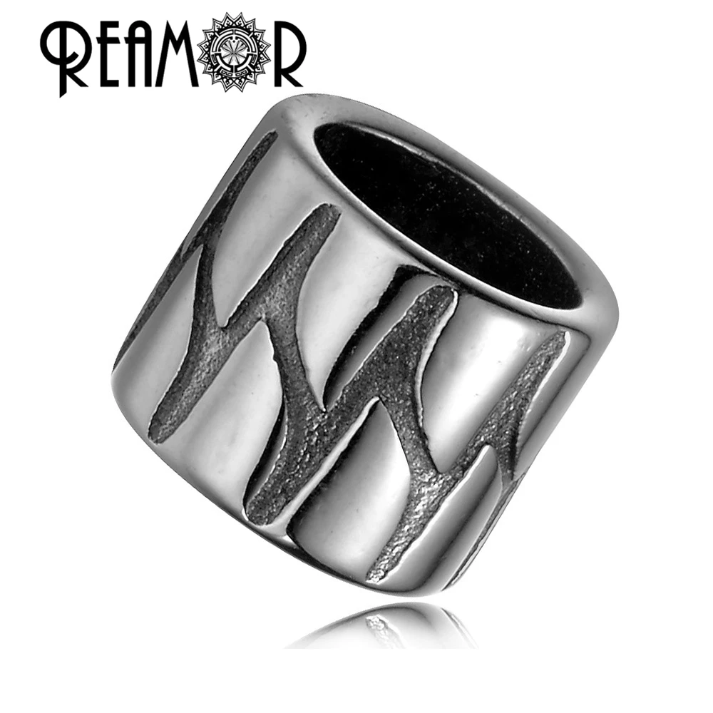 REAMOR 5pcs Barrel Beads 316L Stainless steel Geometric Patterns 8mm Big Hole Charm Beads DIY Bracelet Jewelry Making Findings
REAMOR 5pcs Barrel Beads 316L Stainless steel Geometric Patterns 8mm Big Hole Charm Beads DIY Bracelet Jewelry Making Findings