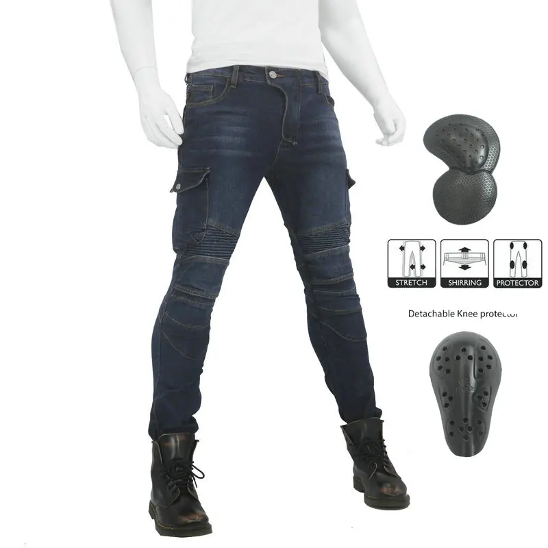 2019 MOTORPOOL UGB06 Jeans Leisure Motorcycle Men's off-road Outdoor Pants With Protect Equipment Knee Pads
2019 MOTORPOOL UGB06 Jeans Leisure Motorcycle Men's off-road Outdoor Pants With Protect Equipment Knee Pads