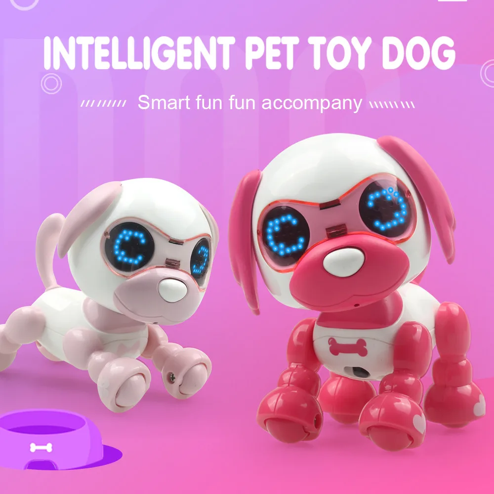 Intelligent RC Robot Dog Toy Smart Electronic Pets Dog Kids Toy Cute Animal LED Eyes Sound Recording Sing Sleep Intelligent Toys
Intelligent RC Robot Dog Toy Smart Electronic Pets Dog Kids Toy Cute Animal LED Eyes Sound Recording Sing Sleep Intelligent Toys