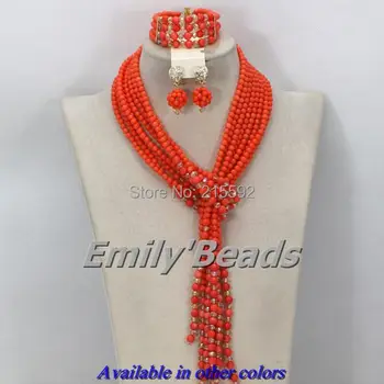 Pink Costume African Coral Beads Jewelry Set Nigerian Wedding Bridal Necklace Bracelet Earrings Jewelry Set Free Shipping CJ166
Pink Costume African Coral Beads Jewelry Set Nigerian Wedding Bridal Necklace Bracelet Earrings Jewelry Set Free Shipping CJ166