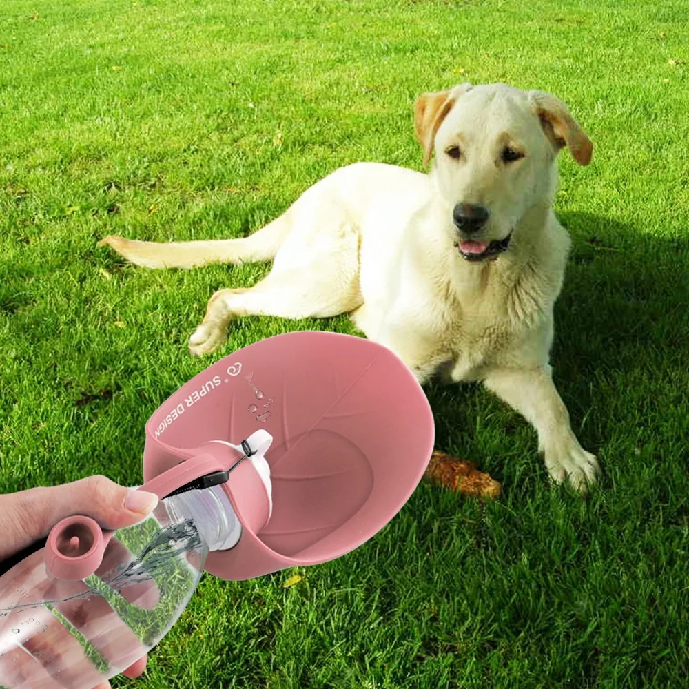 650ML Portable Pet Dog Water Drinking Bowl Bottle Reversible Leaf Travel Puppy Cat Outdoor Pet Water Dispenser Feeder Accessory
650ML Portable Pet Dog Water Drinking Bowl Bottle Reversible Leaf Travel Puppy Cat Outdoor Pet Water Dispenser Feeder Accessory