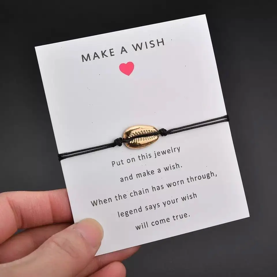 Fashion lucky red rope shell charm bracelet, suitable for men and women children simple design, I wish the bracelet become the b
Fashion lucky red rope shell charm bracelet, suitable for men and women children simple design, I wish the bracelet become the b