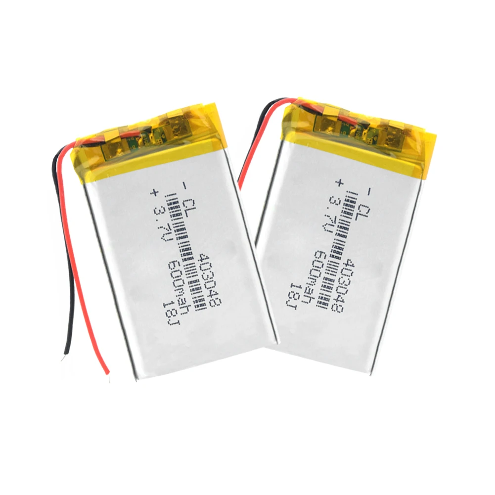 403048 3.7V 600mah 043048 Lithium polymer Battery with Protection Board For MP3 MP4 MP5 DVR DVD Bluetooth GSP Digital Products
403048 3.7V 600mah 043048 Lithium polymer Battery with Protection Board For MP3 MP4 MP5 DVR DVD Bluetooth GSP Digital Products