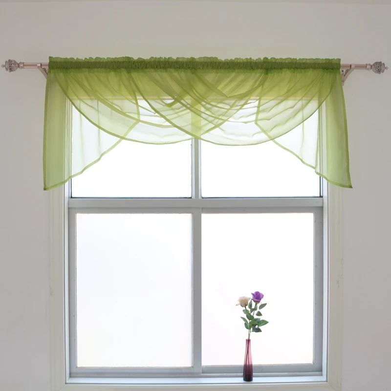 New Fashion Curtain Valance Sheer Voile Living room Window Pelmet Home Decor Fit for window width 100~150cm
New Fashion Curtain Valance Sheer Voile Living room Window Pelmet Home Decor Fit for window width 100~150cm