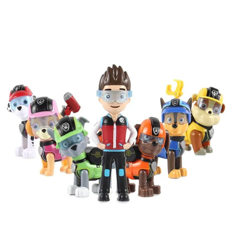 7 Pcs/Set Paw Patrol Dog Puppy Anime Kids Toys Action Figure Model Patrulla Canina Children Gifts
7 Pcs/Set Paw Patrol Dog Puppy Anime Kids Toys Action Figure Model Patrulla Canina Children Gifts