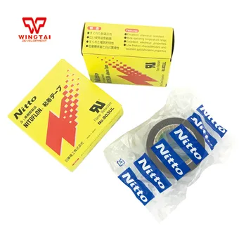 10 Roll/lot T0.08mm*W25mm*L10m Heat Resistant P.T.F.E Nitto Denko Masking tape 903UL
10 Roll/lot T0.08mm*W25mm*L10m Heat Resistant P.T.F.E Nitto Denko Masking tape 903UL