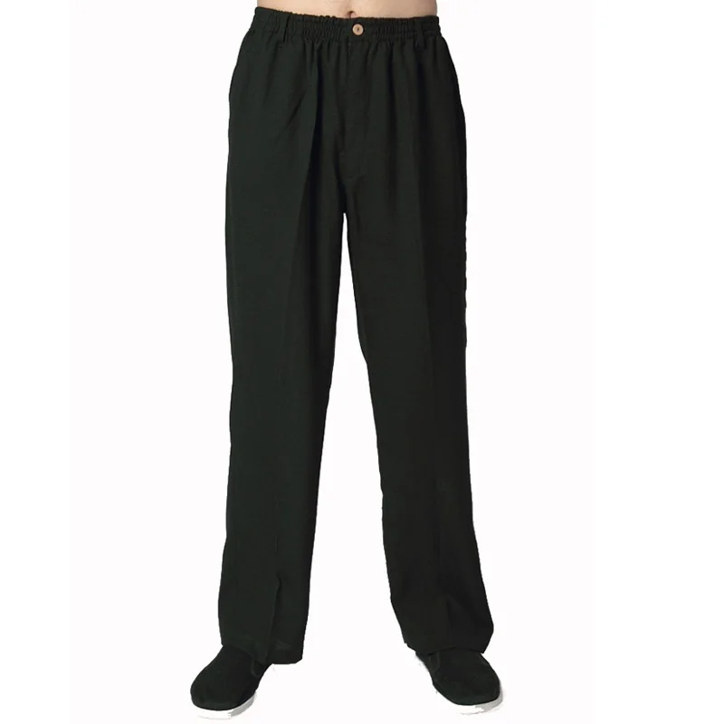 Black Chinese Men Cotton Linen Kung Fu Pant Traditional Wu Shu Tai Chi Trousers Casual Pants Size S M L XL XXL XXXL 2350
Black Chinese Men Cotton Linen Kung Fu Pant Traditional Wu Shu Tai Chi Trousers Casual Pants Size S M L XL XXL XXXL 2350