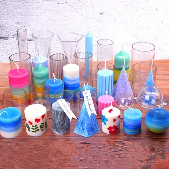 DIY Candle mold scented candle cylindrical mold plastic Candle Making Mould Cake Decoration Tools
DIY Candle mold scented candle cylindrical mold plastic Candle Making Mould Cake Decoration Tools