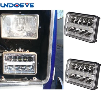 4X6 Inch LED Headlights Replacement for GMC Ford Trucks MINGLI 4 x 6'' High/Low Beam With Parking Light Replace HID Xenon H4651
4X6 Inch LED Headlights Replacement for GMC Ford Trucks MINGLI 4 x 6'' High/Low Beam With Parking Light Replace HID Xenon H4651