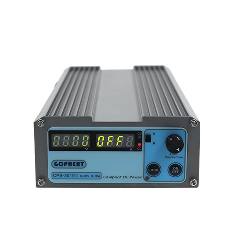 New Mini CPS-3010 30V 10A Precision Digital Adjustable DC Power Supply Switchable 110V/220V With OVP/OCP/OTP DC Power 0.01A 0.1V
New Mini CPS-3010 30V 10A Precision Digital Adjustable DC Power Supply Switchable 110V/220V With OVP/OCP/OTP DC Power 0.01A 0.1V