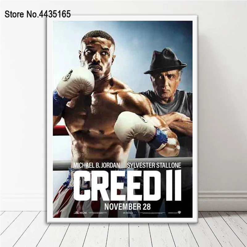 Creed II Poster Sylvester Stallone Posters and Prints Canvas Painting Wall Art Picture for Living Room Home Decor
Creed II Poster Sylvester Stallone Posters and Prints Canvas Painting Wall Art Picture for Living Room Home Decor