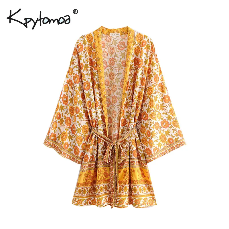 Boho Chic Summer Vintage Floral Print Sashes Kimono Women 2019 Fashion Cardigan V Neck Beach Loose Blouses Shirts Femme Blusas
Boho Chic Summer Vintage Floral Print Sashes Kimono Women 2019 Fashion Cardigan V Neck Beach Loose Blouses Shirts Femme Blusas