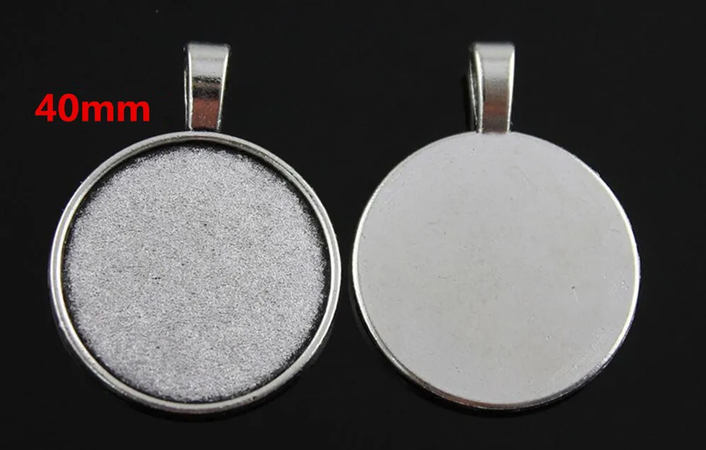 3pcs Large Heavy Antique Silver/Antique Bronze Round Base Bezel Setting Tray Pendant Charm/Finding,fit 40mm Cabochon/Cameo
3pcs Large Heavy Antique Silver/Antique Bronze Round Base Bezel Setting Tray Pendant Charm/Finding,fit 40mm Cabochon/Cameo