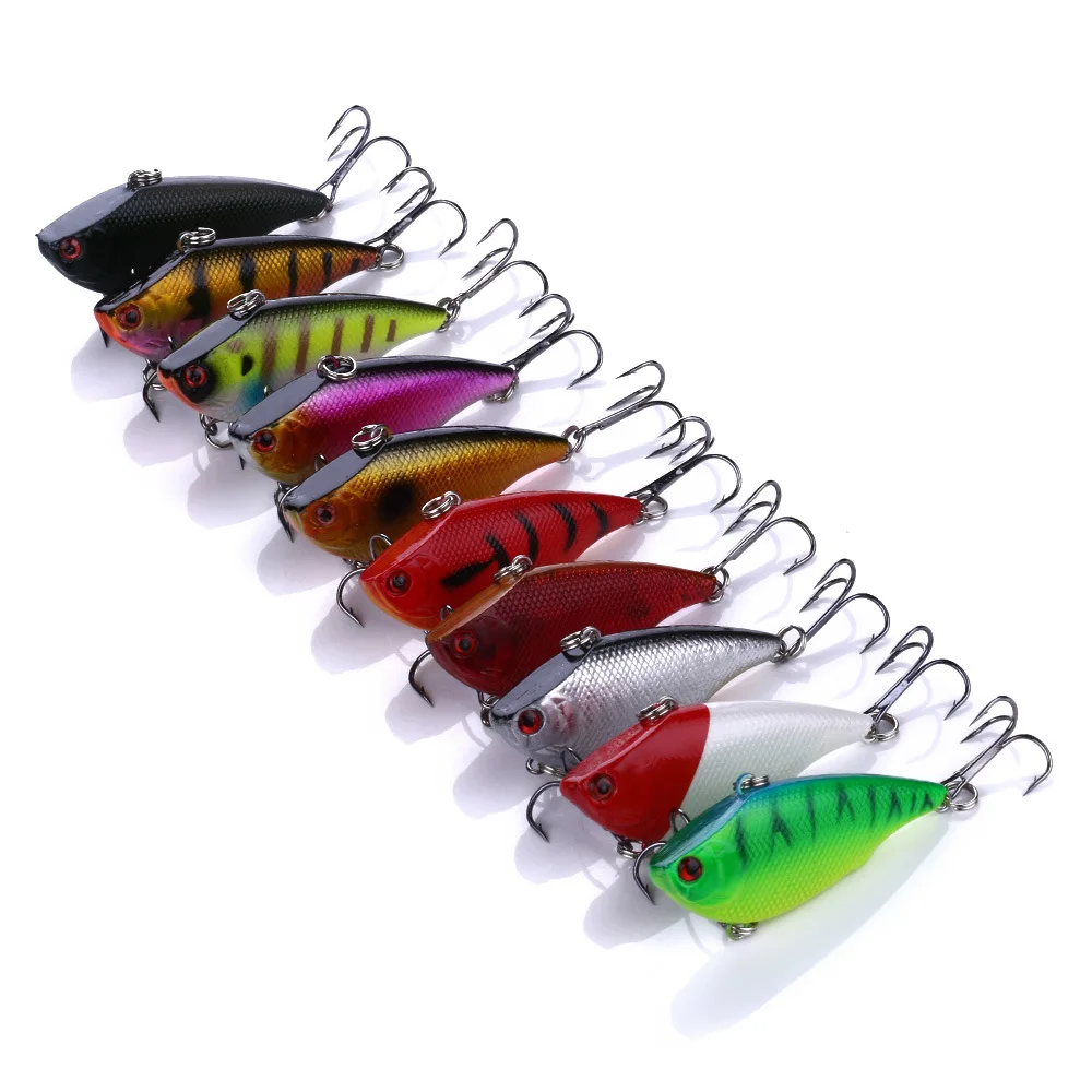10PCS 6CM 10G Hard Fishing Lure VIB Hook Fishing Sinking Vibration Crank Baits Lifelike Hard Fish Wobbler Pesca
10PCS 6CM 10G Hard Fishing Lure VIB Hook Fishing Sinking Vibration Crank Baits Lifelike Hard Fish Wobbler Pesca