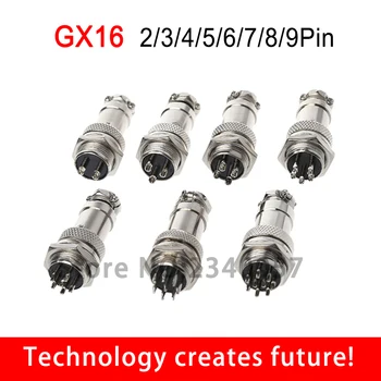 10pcs GX16 Aviation Plug Male & Female Wire Panel Metal Connector 16mm 2/3/4/5/6/7/8/9 Pin
10pcs GX16 Aviation Plug Male & Female Wire Panel Metal Connector 16mm 2/3/4/5/6/7/8/9 Pin