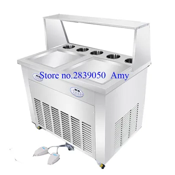 Import compressor 1600w thailand fry fried pan fried ice cream machine for sale with five toppings
Import compressor 1600w thailand fry fried pan fried ice cream machine for sale with five toppings