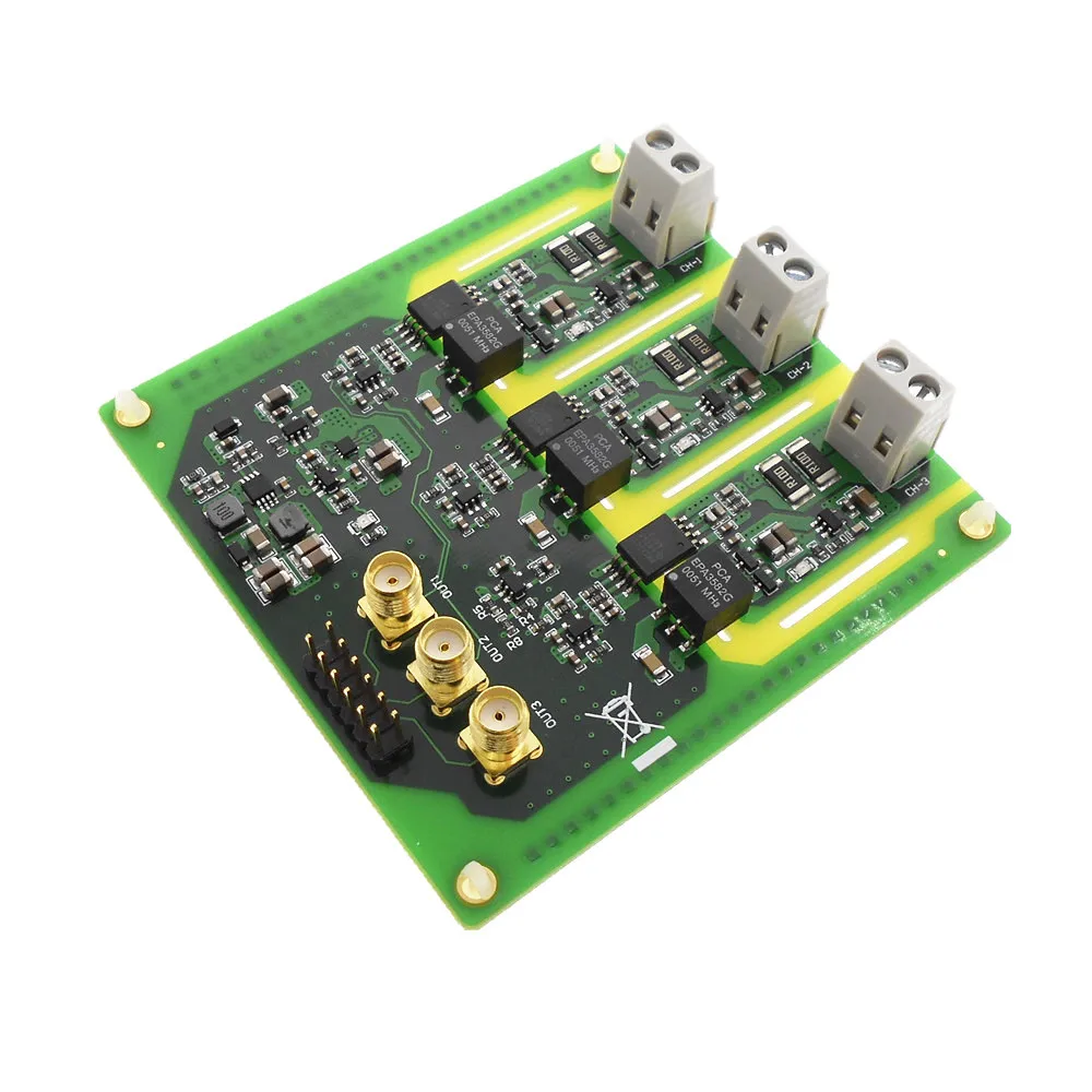 AMC1301 3 Channel Isolated Current Acquisition Module 200KHz Bandwidth Three-Phase Motor Analog Isolation
AMC1301 3 Channel Isolated Current Acquisition Module 200KHz Bandwidth Three-Phase Motor Analog Isolation